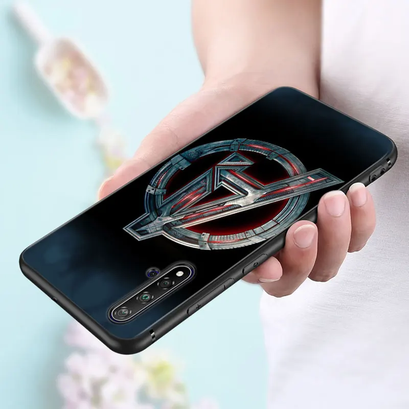 Черный чехол Мстители Железный человек Капитан Америка для huawei Nova 5 3i P Smart Z Plus P30 P20 Pro P10 P9 Lite чехол для телефона