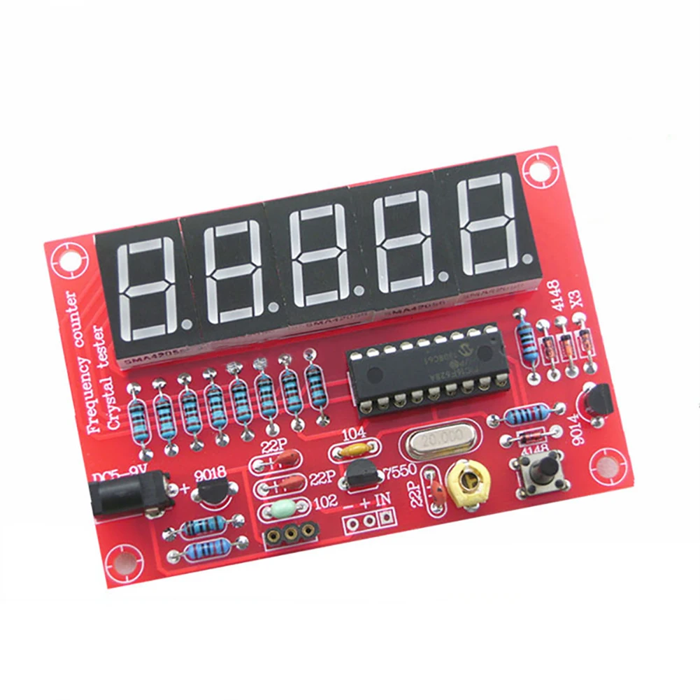 

Цифровой LED-измеритель частоты, 1 Гц-50 МГц