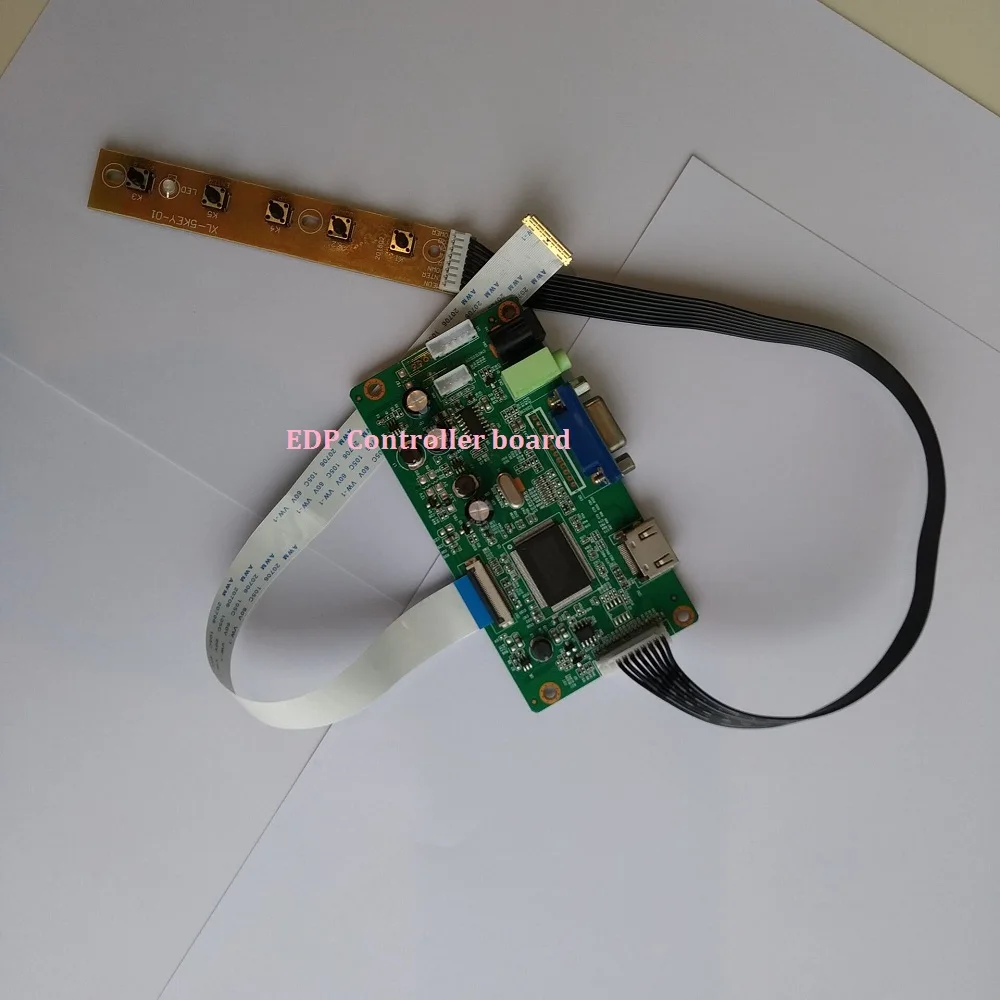 

For LP156WHB-TPC1/TPD1 LED HDMI-compatible EDP 1366X768 Controller board 30Pin KIT VGA SCREEN display DIY monitor DRIVER 15.6"