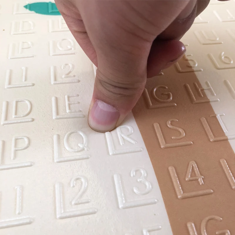 

Ruizhi 200x180cm Kids Double-Sided Play Mat 1cm Thickness Baby Cartoon Animal Foldable Anti-Skid Game Mat Children Mat RZ1161