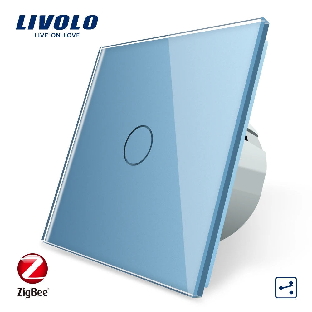 Livolo ZigBee Smart Wifi светильник переключатель Беспроводной интеллигентая (ый)