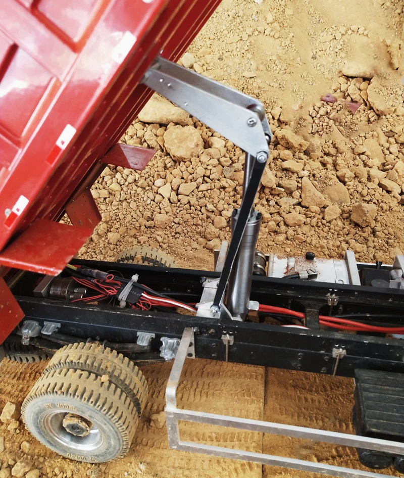 RC грузовик Matal самосвал многоступенчатый гидравлический цилиндр масляный насос F