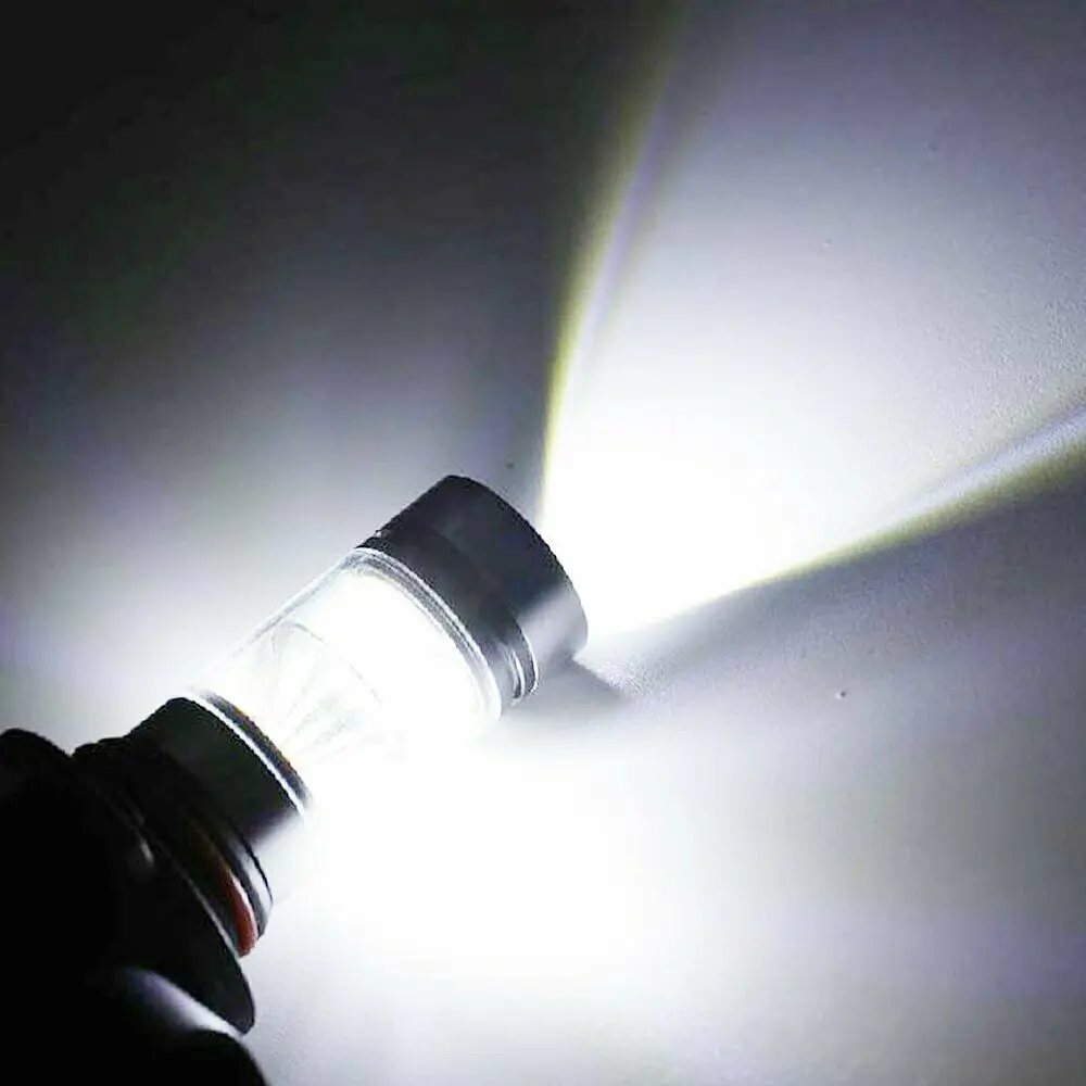 1 пара 9140 9145 H10 светодиодный 9005 W CREE 100 K белые противотумансветильник фары Дневные