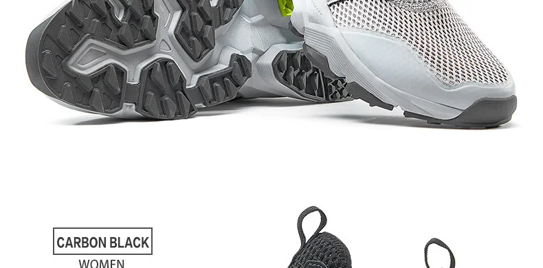 Rax Hiking Shoes Women Summer Big Size Breathable Ligjtweight Women Jogging Shoes Outdoor Sports Sneakers Female Antikid Shoes