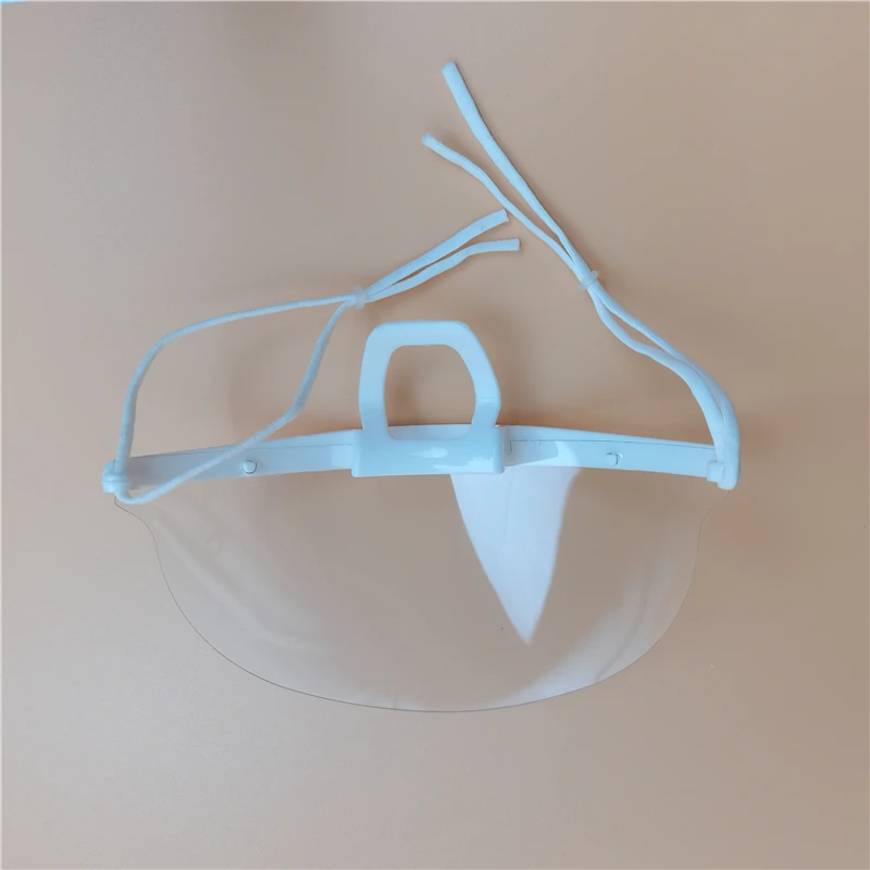 

Козырек щит для лица на открытом воздухе Анти-туман уход за кожей лица Безопасность прозрачный пластиковый экран на лицо маска шарф Бандана Маска на лицо