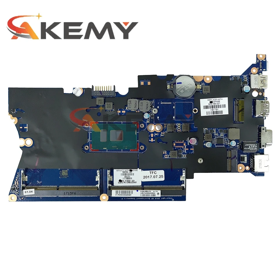 Bestellen 905797-601 905797-001 Für HP Probook 440 G4 Laptop Motherboard 14 Zoll DA0X81MB6E0 SR2ZV I7-7500U CPU DDR4