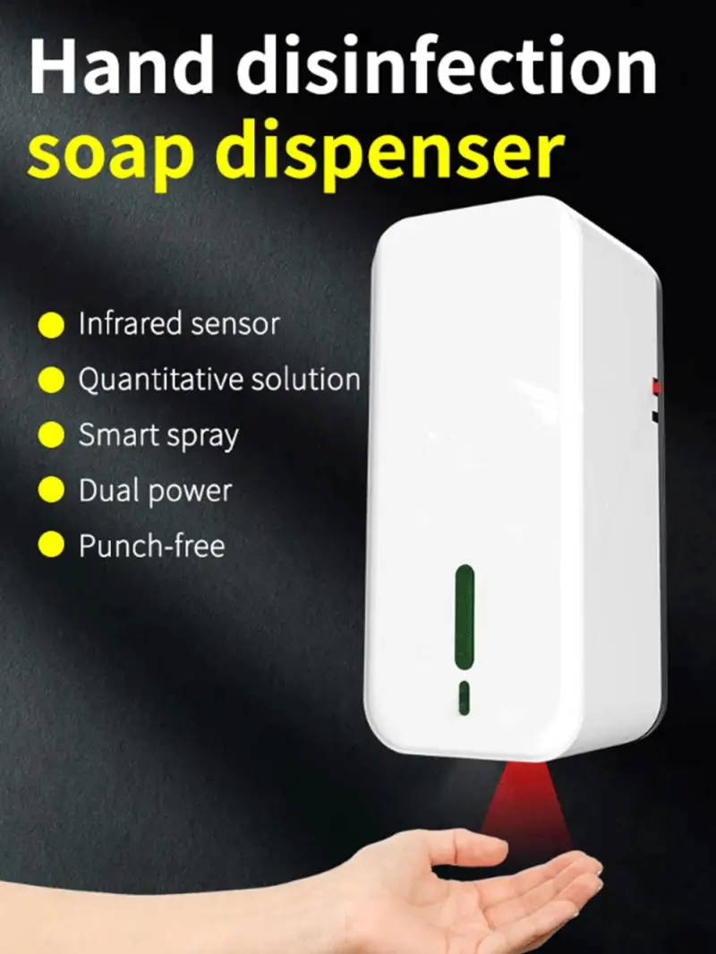 

Liquid Soap Dispensers Kitcgen Tools Wall Mounted 1500ml Liquid Soap Dispenser Bathroom Hand Wash Shower Gel Pump