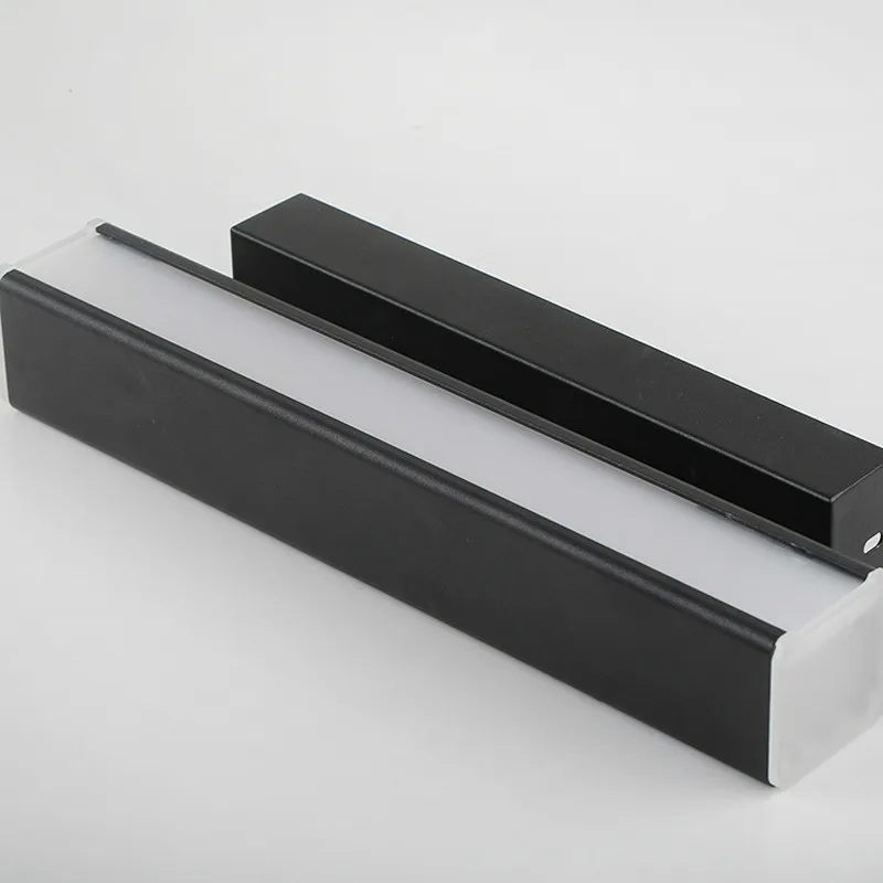 Современный светодиодный настенный светильник вращающийся квадратный для