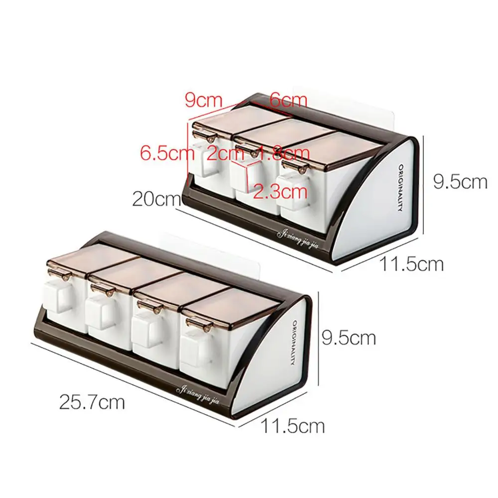 Настенная полка для специй с ложками без перфорации|Солонки и тара хранения| |