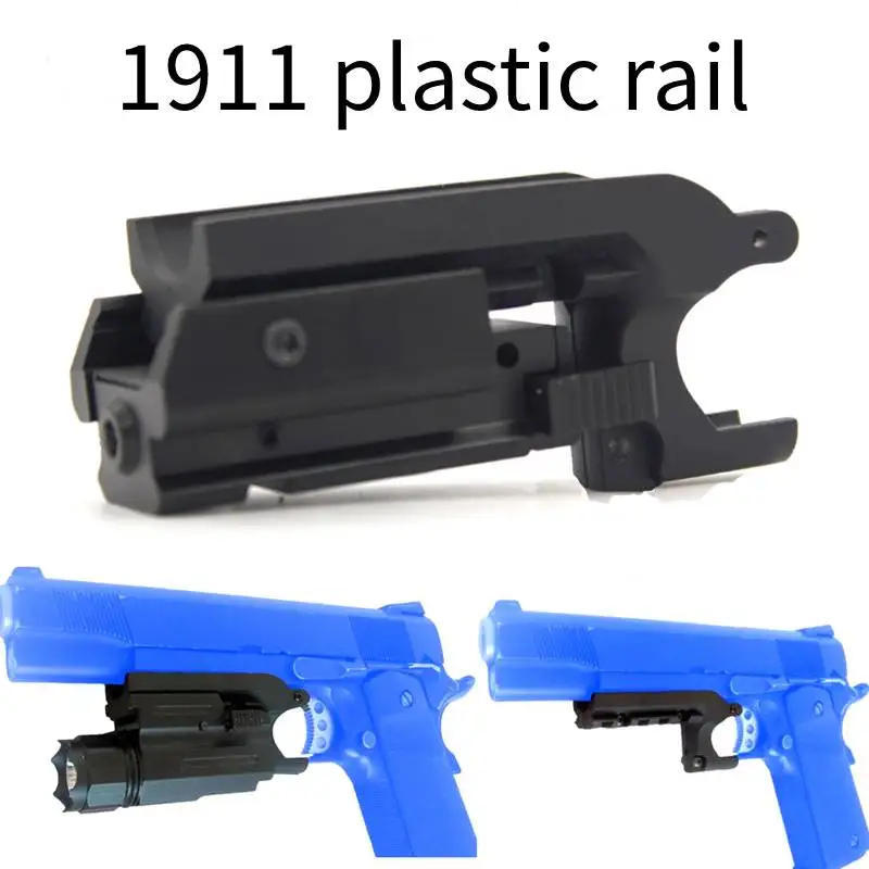 Bumlon Пластик Пикатинни освещения крепление Fit 1911 тактические охотничьи