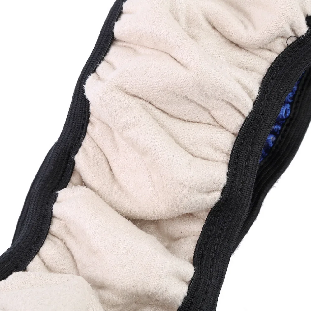 

Universal Car Auto Elastic Handmade Skidproof Car Steering Wheel Cover Blue/Black Hot Selling Drop Shipping