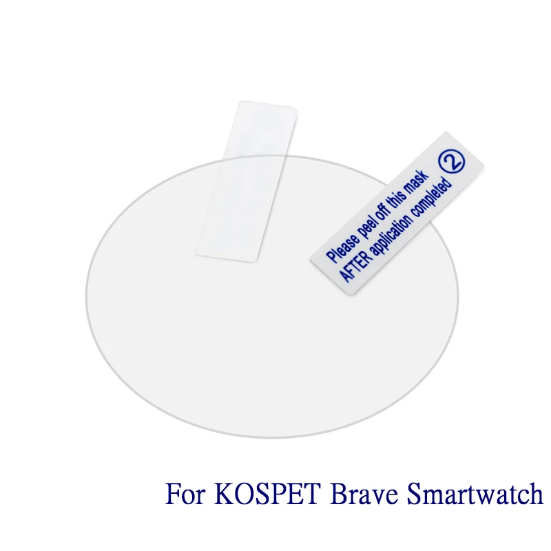 Защитная пленка для экрана KOSPET для Kospet Prime/Hope/Hope Lite/Brave/Optimus/Optimus Pro Smartwatch - Цвет: For Brave
