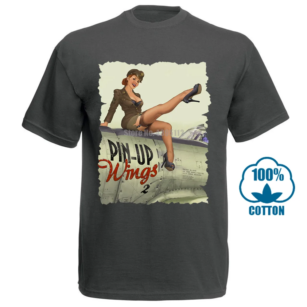 Charcoal Pin Up Girl Мужская футболка уличная мода футболка Homme Humour футболка черно-белые футболки топы для мужчин - Цвет: Charcoal