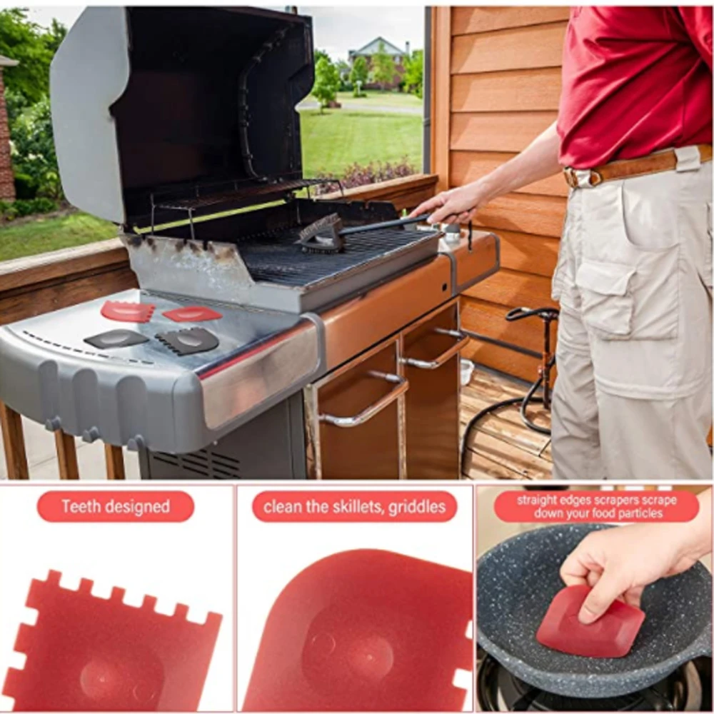 Силиконовые горячая ручка держатель чугунные ручки крышки 6 шт. помочь прихватка