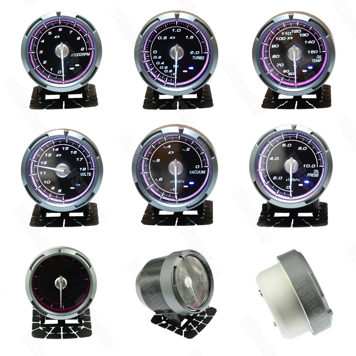 Универсальный автомобильный измеритель DF Link Advanced C2 BF 2 5 дюйма 60 мм вакуумный