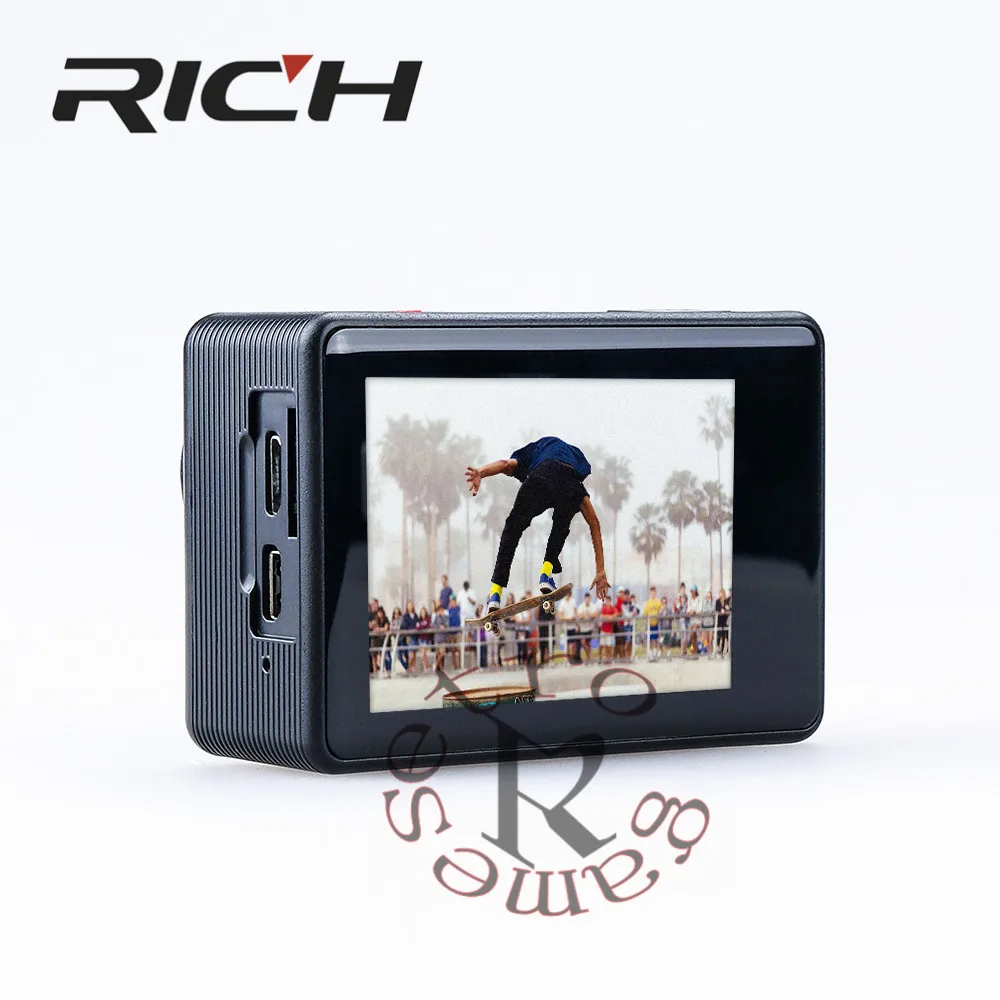 2017 Новый S200DR двойной экран 4K с 2 4G пультом дистанционного управления wifi камера для