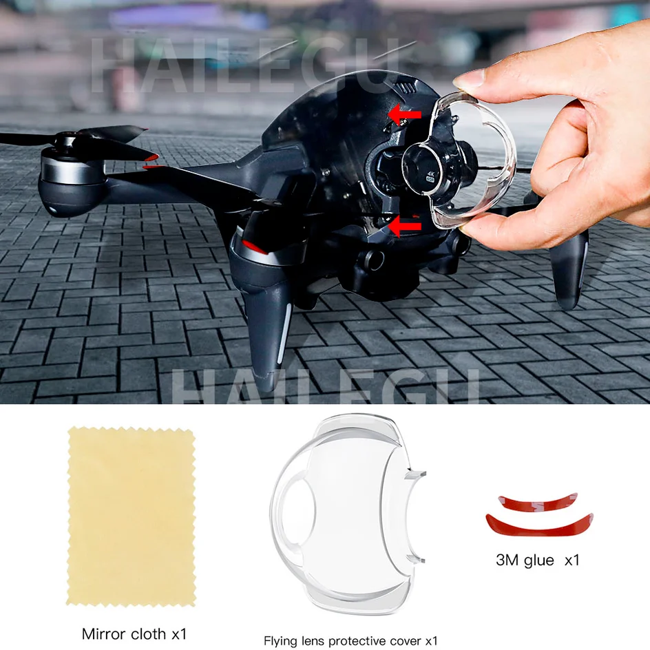 

Пылезащитный Защитный чехол для объектива камеры DJI FPV комбинированный карданный держатель для камеры противоударный пылезащитный прозрач...