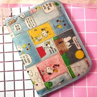 Сумка для паспорта с мультяшным рисунком щенка многофункциональная