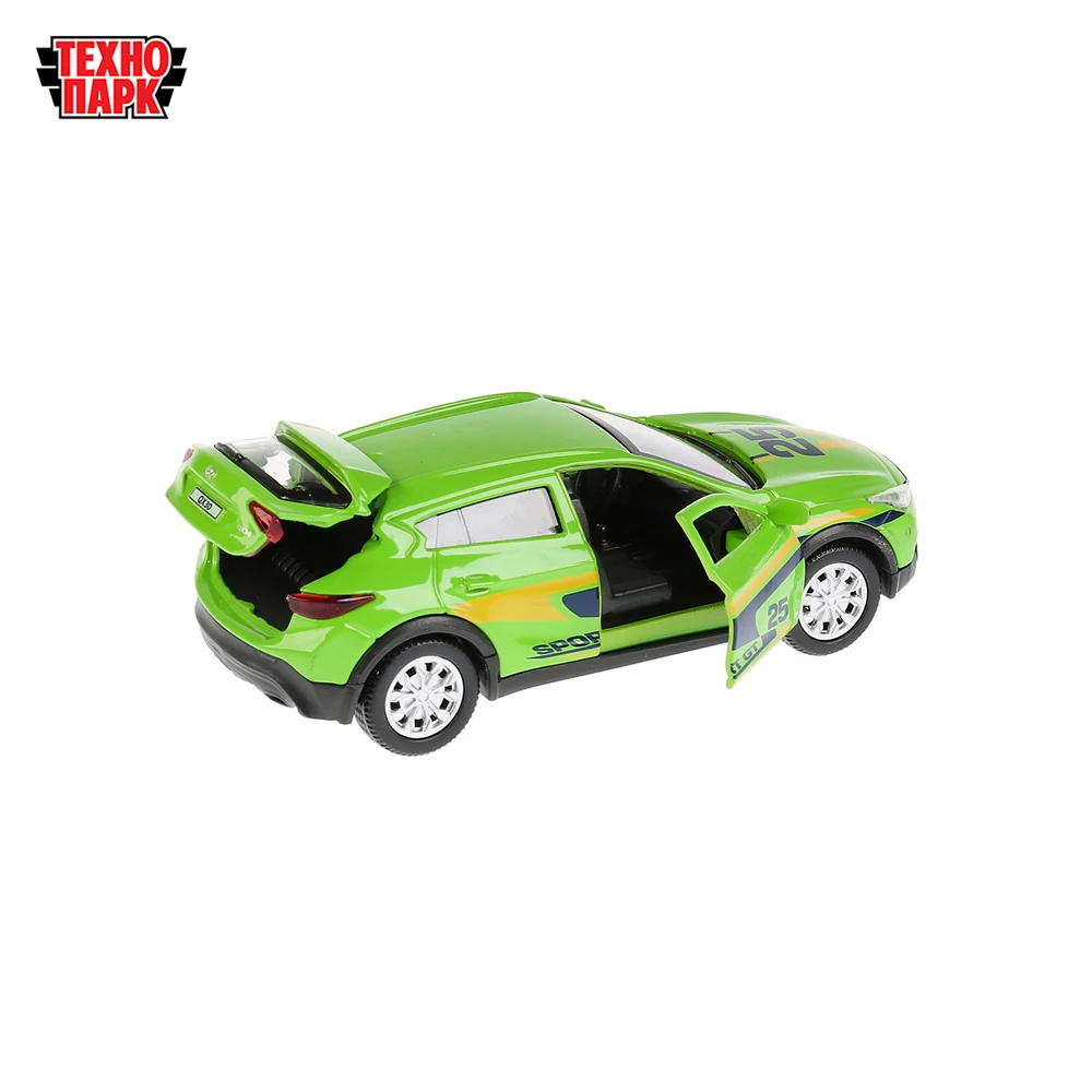 Машина металл ТЕХНОПАРК INFINITI QX30 СПОРТ длина 12см открываются двери инерционная