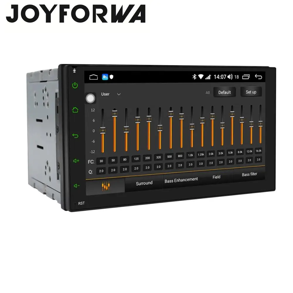 Автомобильный мультимедийный радиоприемник DSP 7 &quot2Din Android 8 1 GPS SPDIF сабвуфер