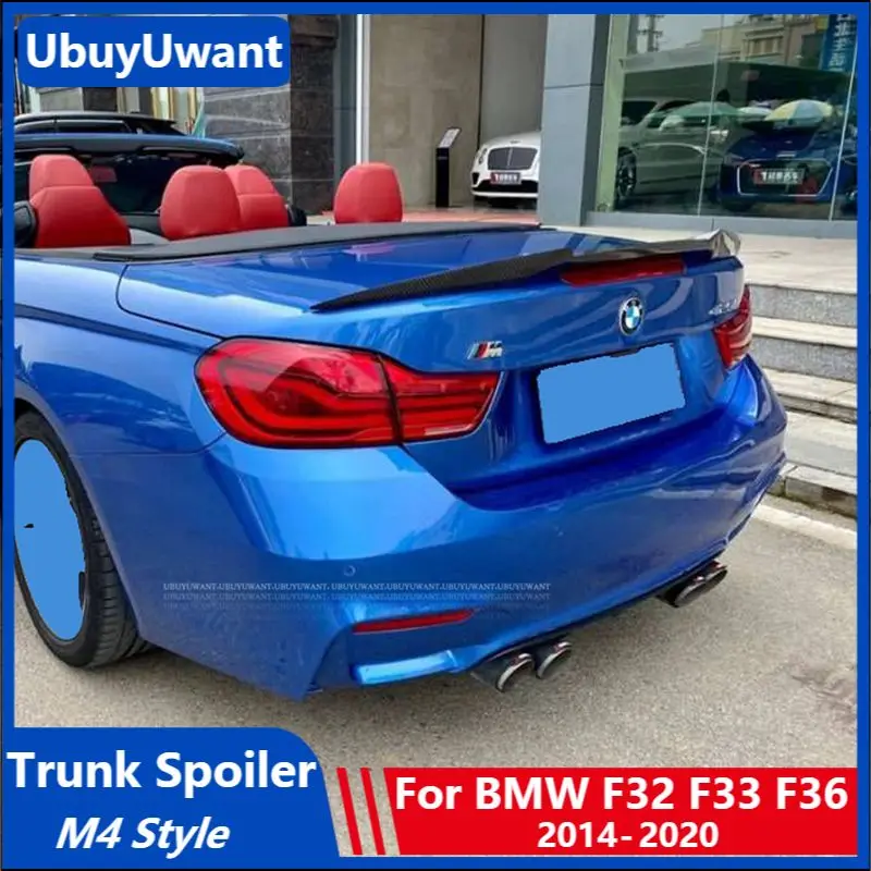 Задний спойлер из АБС-пластика F32 F33 F36 для BMW 4-Series 2014-2020 (M4) Convertible 420i 428i 435i - купить