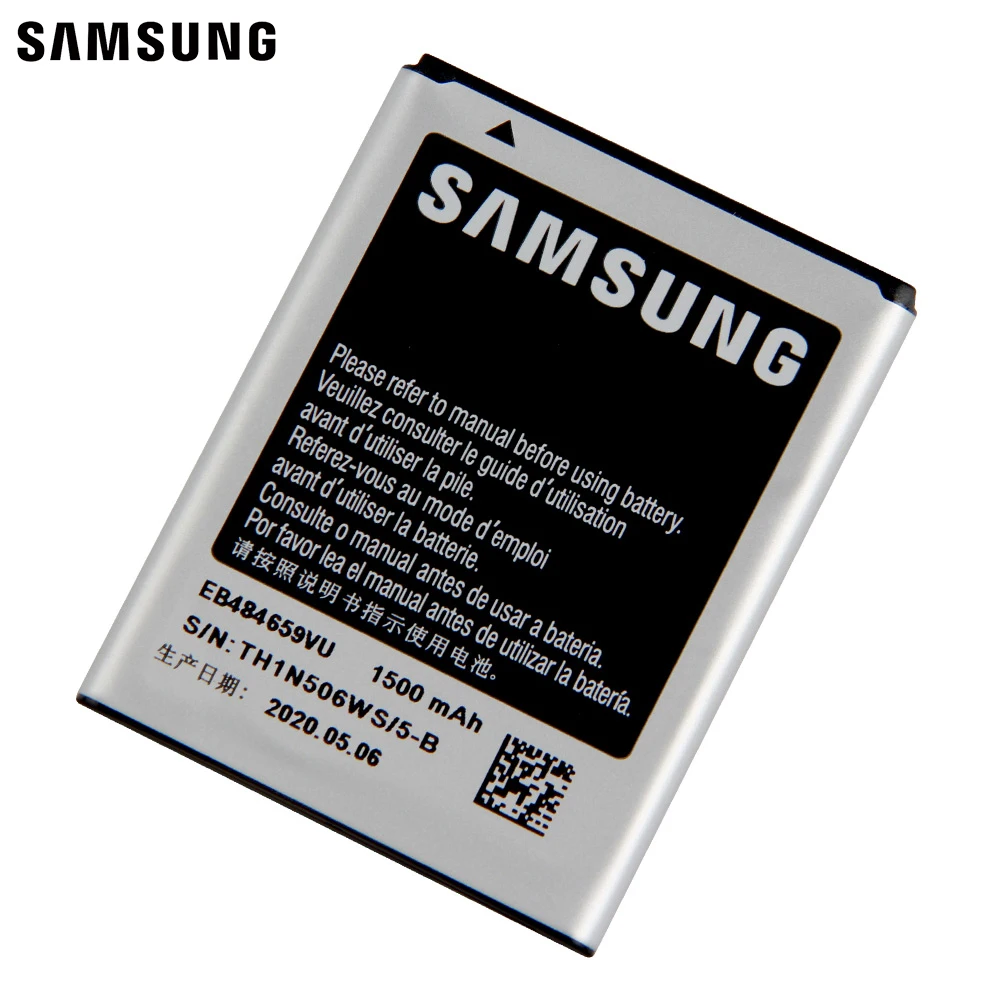Samsung оригинальный сменный аккумулятор EB484659VU для GALAXY W I8350 I519 X крышка S5690 T759 i8150 S8600