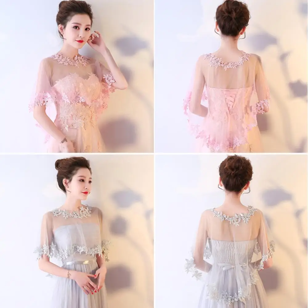 Горячая Распродажа модные кружевные цветочные свадебные обертывания женское