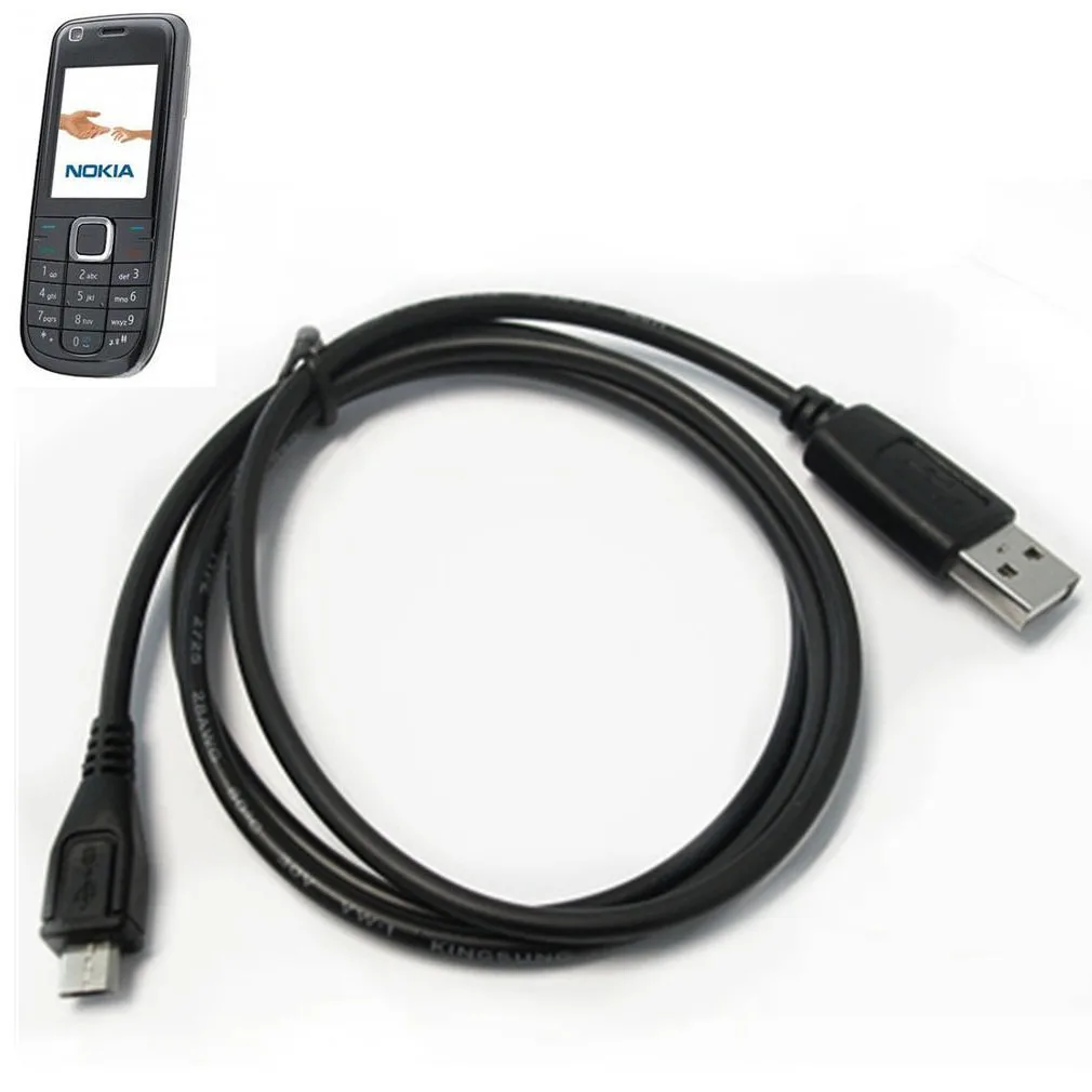 Micro USB кабель для зарядки данных Nokia 3120 Classic 3600 slide 5220 5310 5320 5610 5800 8800 Arte E66 E71 N78 N79 N81 |