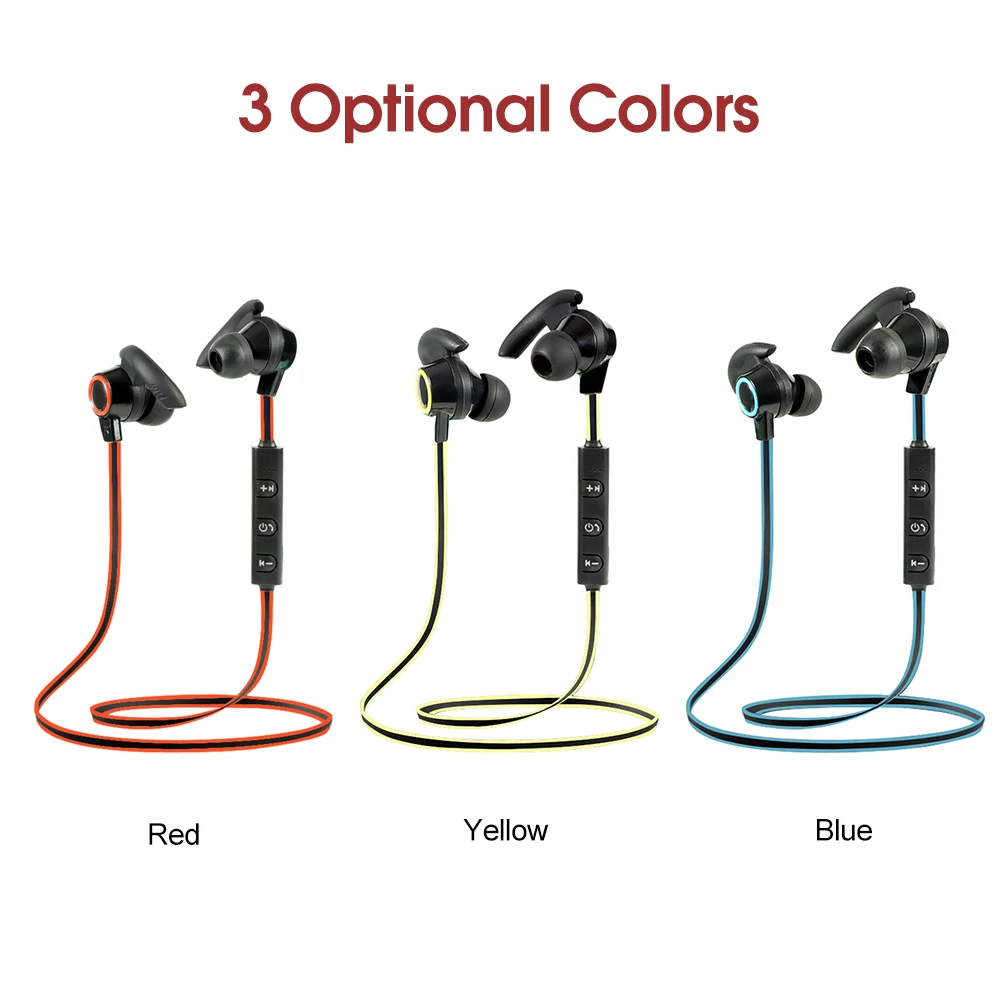 Беспроводные наушники Bluetooth 4 2 EDR уличные спортивные музыкальные со встроенным