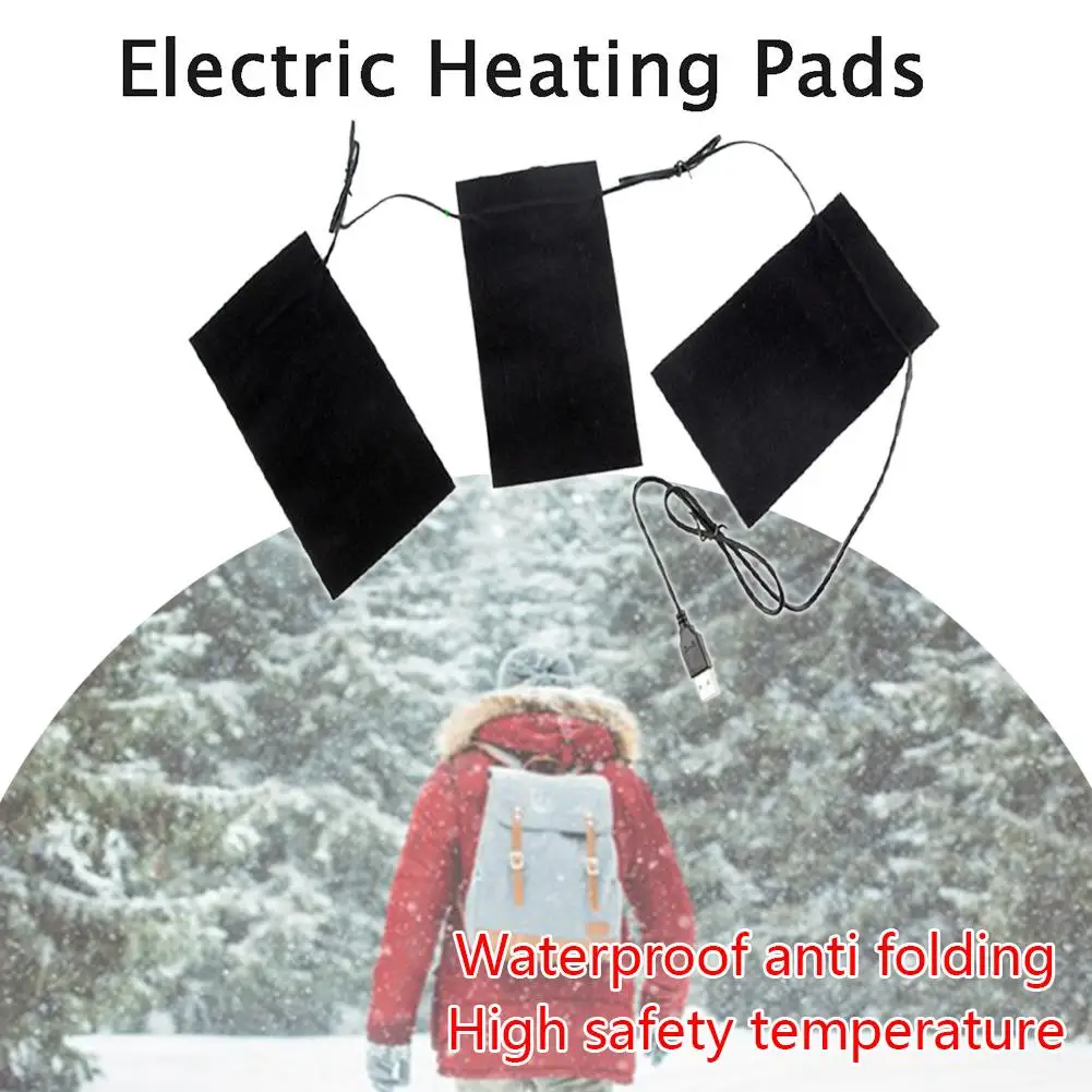 Полезная одежда Электрическое отопление ткань USB Температура с подогревом