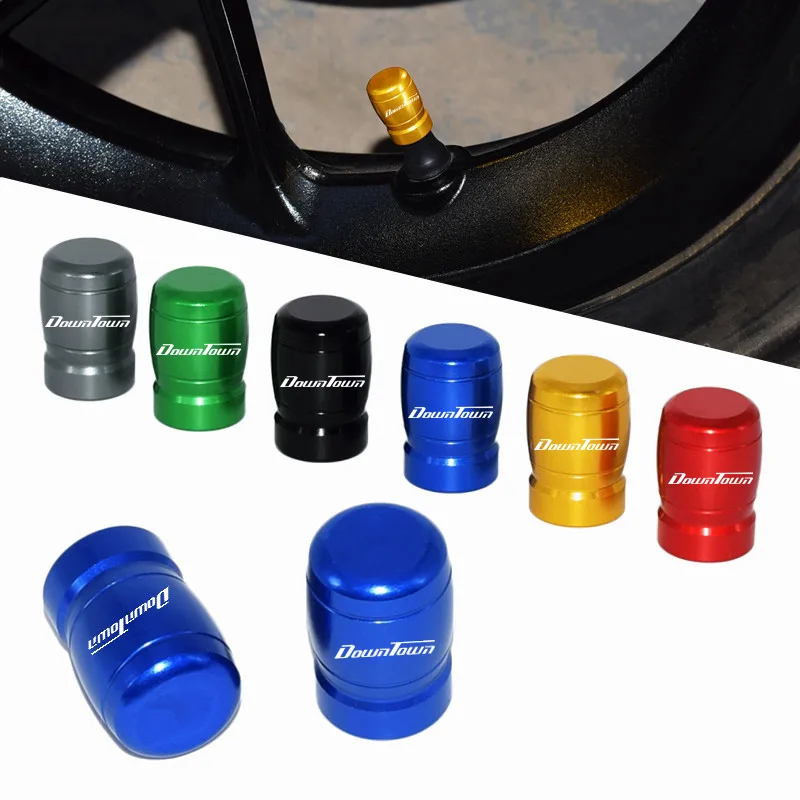 

Motorcycle Accessories Front Rear Aluminum Wheel Tire Valve Caps cover For KYMCO DOWNTOWN DT 125i 200i 300i 350i DOWNTOWN300i