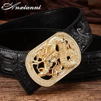 new brand casual designer belt cowhide genuine leather belt luxury for men strap male smooth buckle waistband