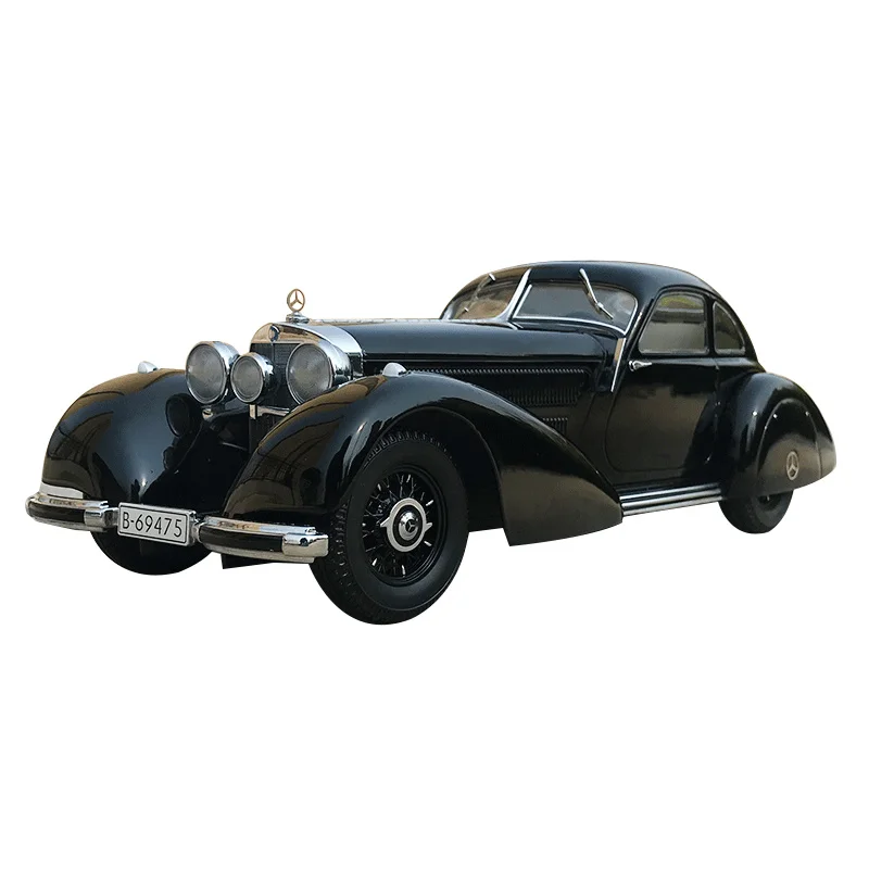 

1/18 BENZ 540K Type W24 Classic Car Alloy Casting Car Model Collection Decoration Holiday Gift Children's Toy