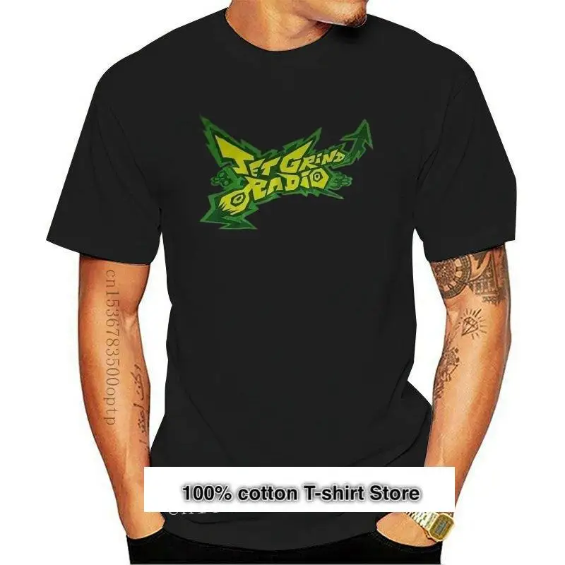 

2021 nueva raro Jet moler Radio Dreamcast T camisa Top S 3Xl