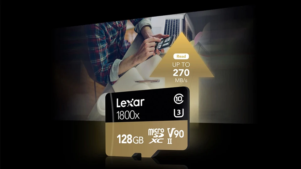Lexar карта памяти 1800x32 ГБ Micro SD 64 Гб SDXC высокая скорость 270 м/с SD карта UHS-II класс 10 Micro SD карта U3 TF Microsd