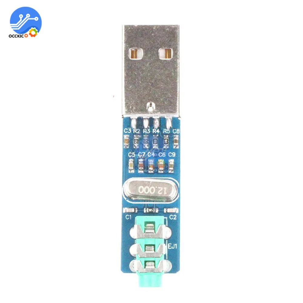 5 в Mini PCM2704 USB DAC HIFI звуковая карта Power декодер модуль платы для Arduino Raspberry Pi 16 бит|module