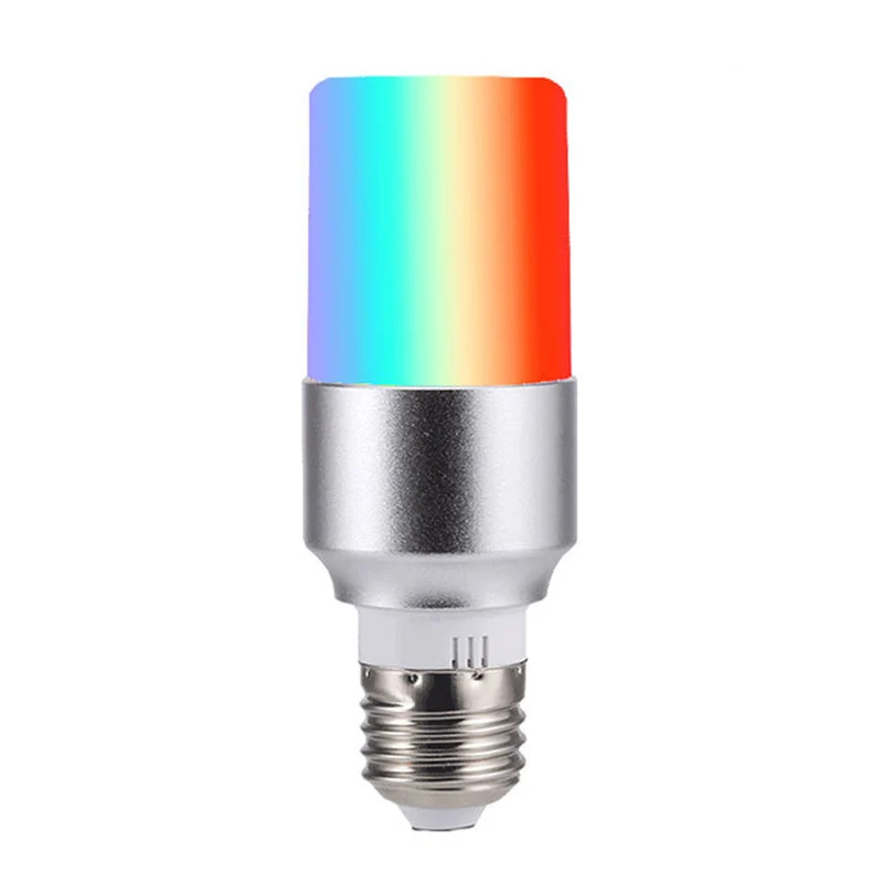 E27/B22/E14 WiFi умный светильник RGB многоцветный 6 Вт затемняющий светодиодный светильник совместим с Alexa Google home управление через приложение smart life