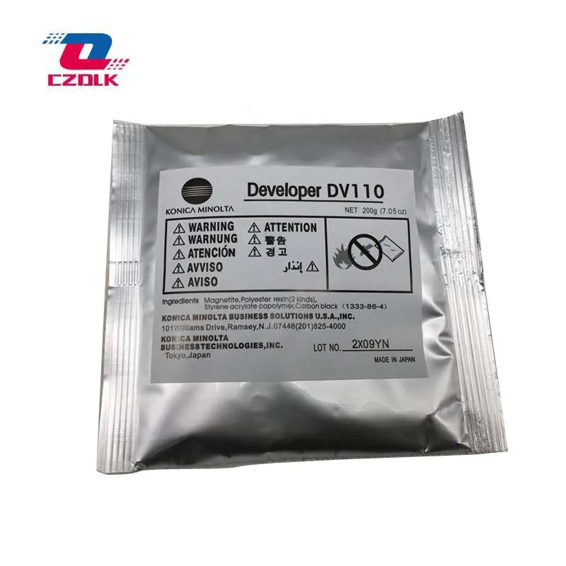 Новинка совместимый разработчик DV110 для Konica Minolta Bh162 Bh180 Bh210 di152 di183 di250 di3510 7118 дюйма