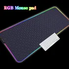 Xgz прямоугольный игровой коврик для мыши в клетку RGB светящийся коврик нескользящий игровой коврик аксессуары коврик для мыши Настольный коврик Xxl очень большой