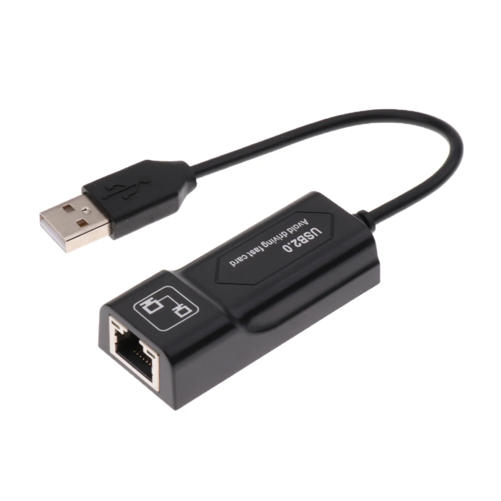 80MA/5В Ethernet адаптер для USB в порт RJ45 10/100 Мбит/с 2 0|Сетевые инструменты| |