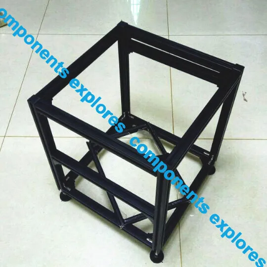Рамка для Hypercube Evolution 300*300*500 300*300*600 3D печатные детали черного или серебристого