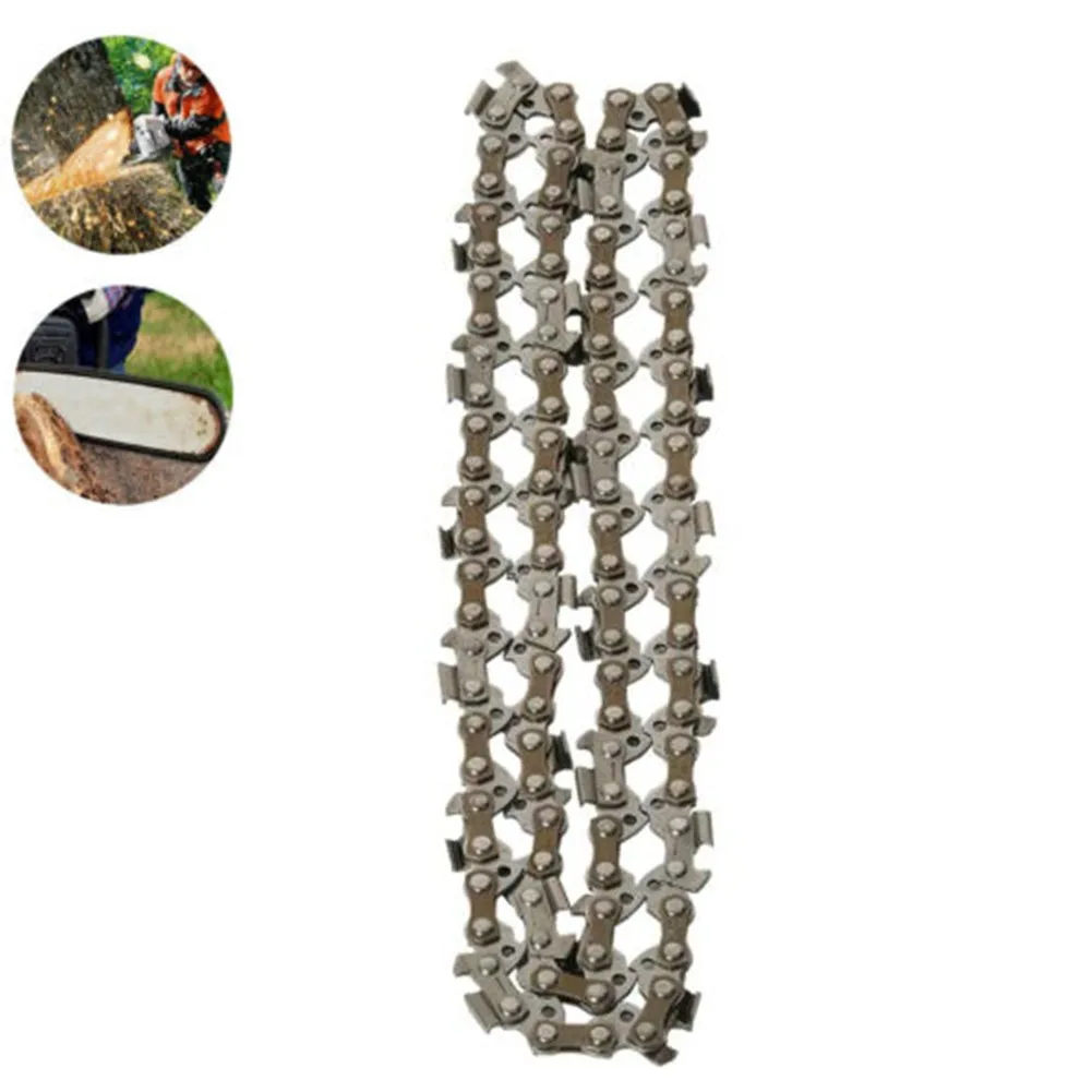 

Chainsaw Semi Chisel Chains 3/8\\\"LP .050 Gauge 72DL Replacement Chain Saw Attachment For Cutting Rough Construction Lumber