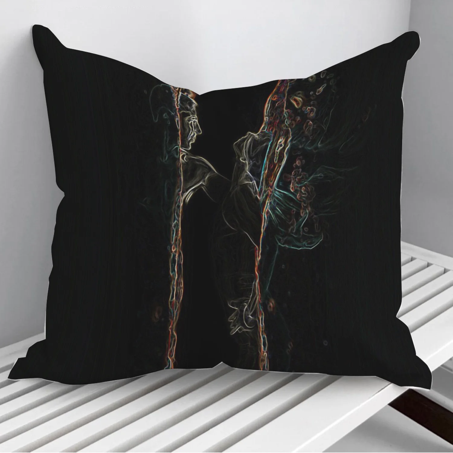 

Couple Pillowcase Decorative Sofa Cushion Case Bed Pillow Cover Home Decor Car Cushion Cover 45*45cm