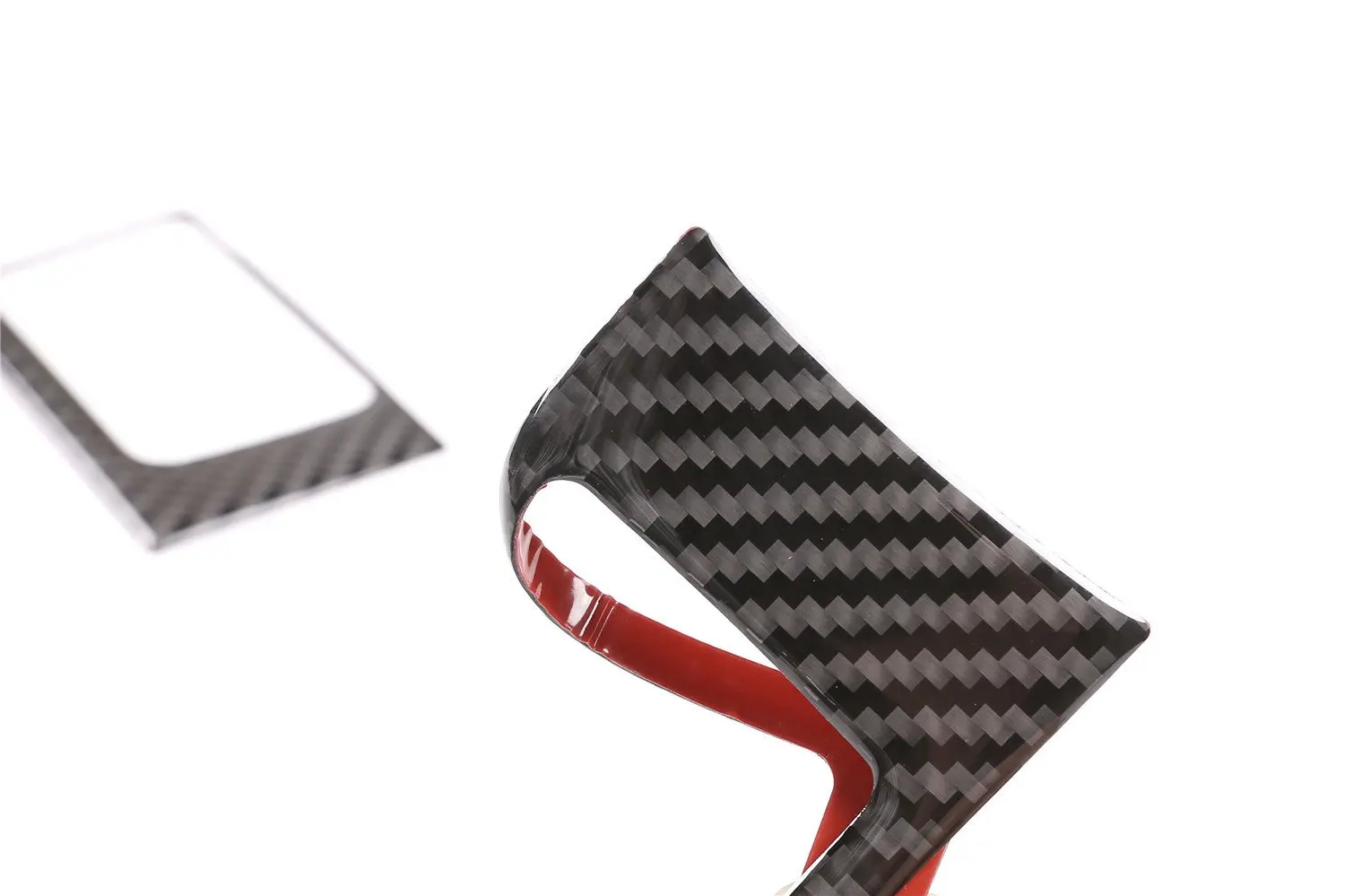 Центральная отделка карточки управления из настоящего углеродного волокна