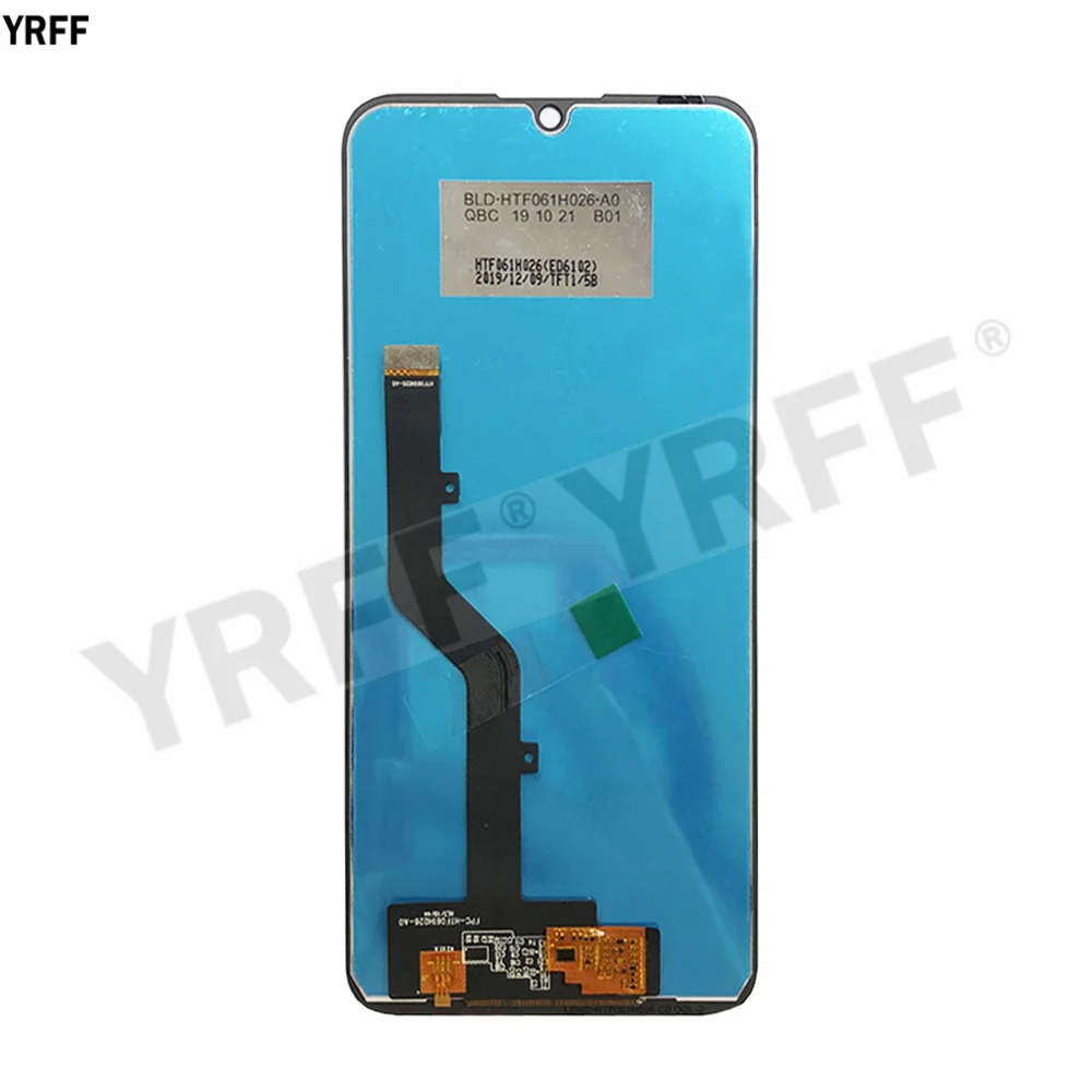 lcd screens for lenovo a7 l19111 with frame lcd display touch screen digitizer assembly panel phone repair sets free shipping free global shipping