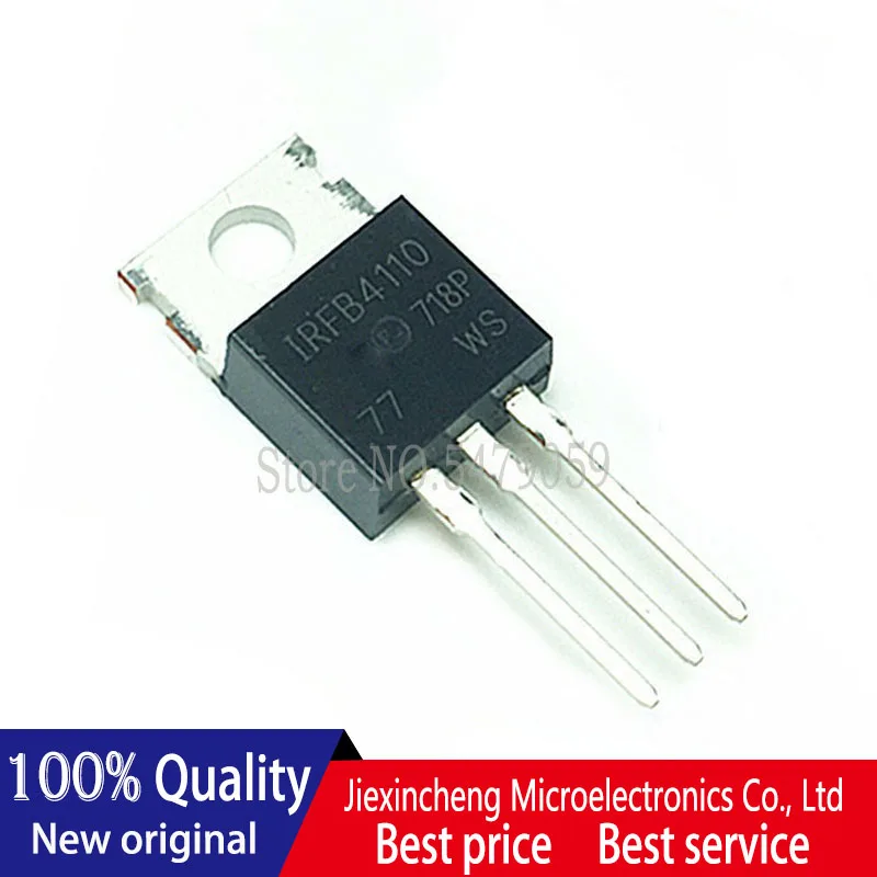 Новый оригинальный полевой транзистор IRFB4110PBF IRFB4110 100V 180A TO-220 MOSFET | Электроника