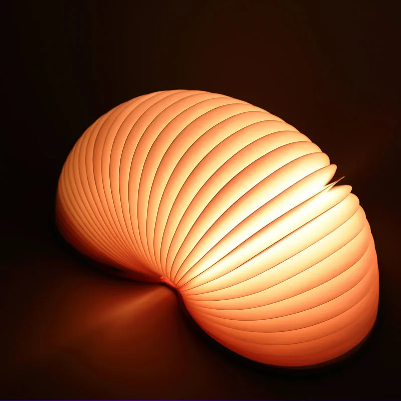 Оригинальность красочные любящее сердце форма маленький Ночной свет usb-зарядка