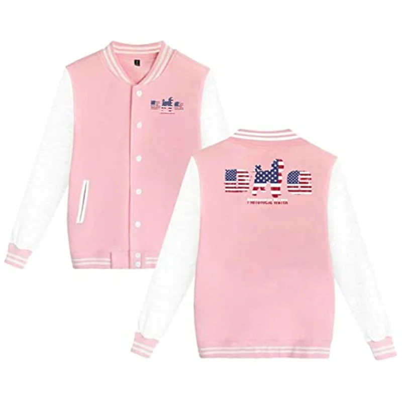 

Unisex Baseball Uniform Jacket Hoodie Sweater Sport Coat Sweatshirt