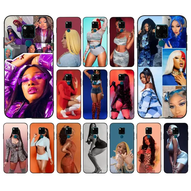 

FHNBLJ Megan thee stallion Phone Case for Huawei Mate 20 10 9 40 30 lite pro X Nova 2 3i 7se