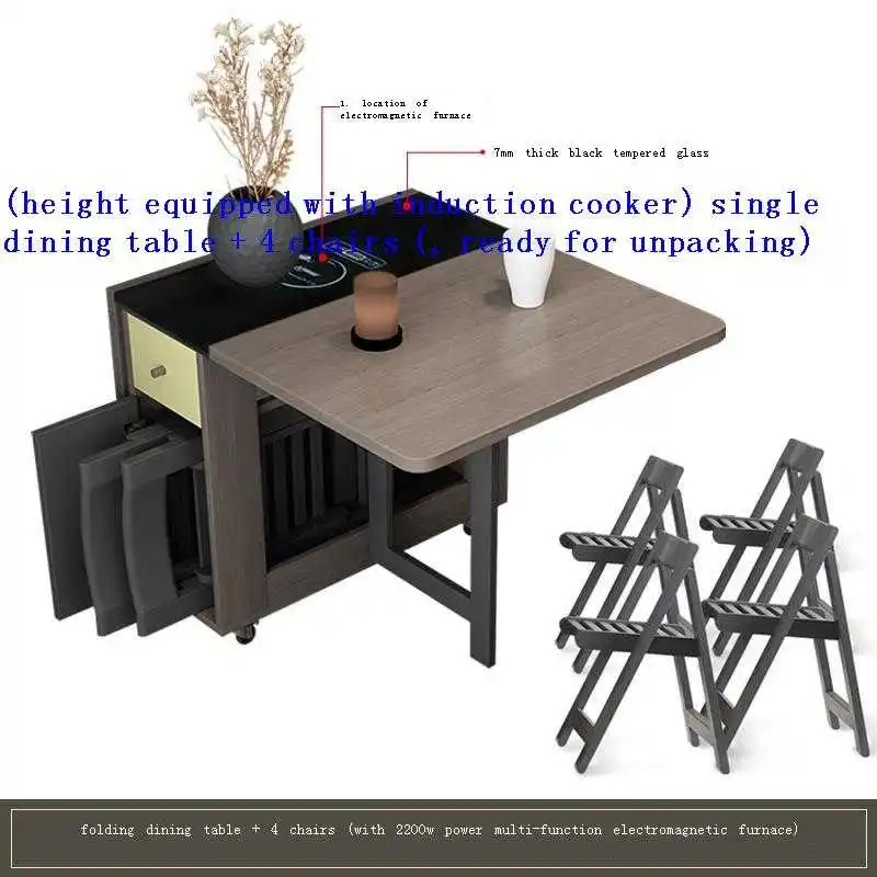 Masasi Camping Tavolo Meja Makan Small Apartment Stall Ouro Pliante Marmol De Jantar Folding Mesa Plegable Desk Dinner Table |